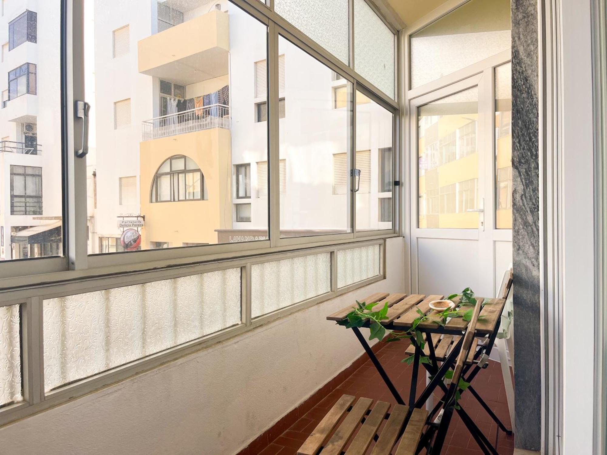 Benamar House Apartment Quarteira Bagian luar foto